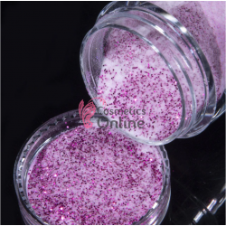 Pudra acrilica de 10g Amelie pentru constructie sau modelaj 3D - PDR53 sclipici Fuchsia